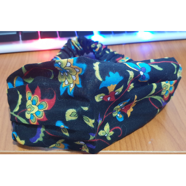 Çiçekli Bandana - 5