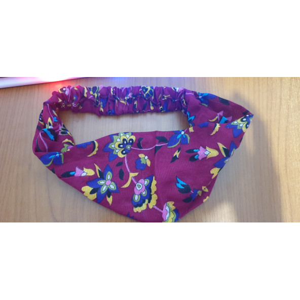 Çiçekli Bandana - 6