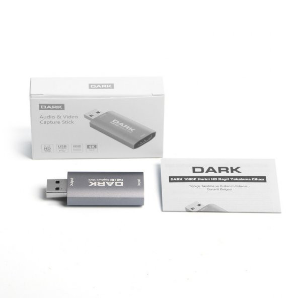 Dark HD 1080P 60FPS Video Capture Dongle - 4
