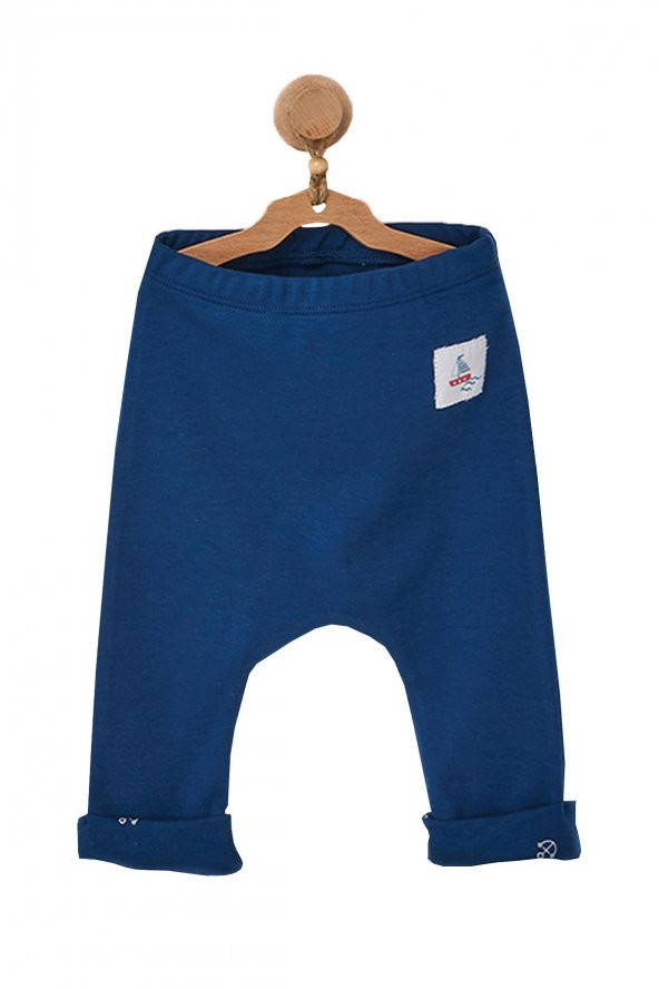 Andywawa Erkek Bebek Polo Yaka Gemi Çapası Motifli Alt Üst Takım AC22644 - 3