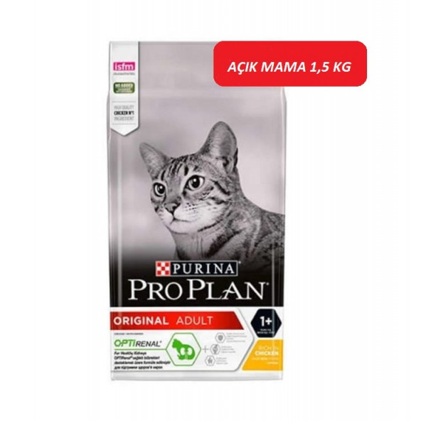 Pro Plan Tavuklu ve Pirinçli Yetişkin Kedi Maması 1,5 KG