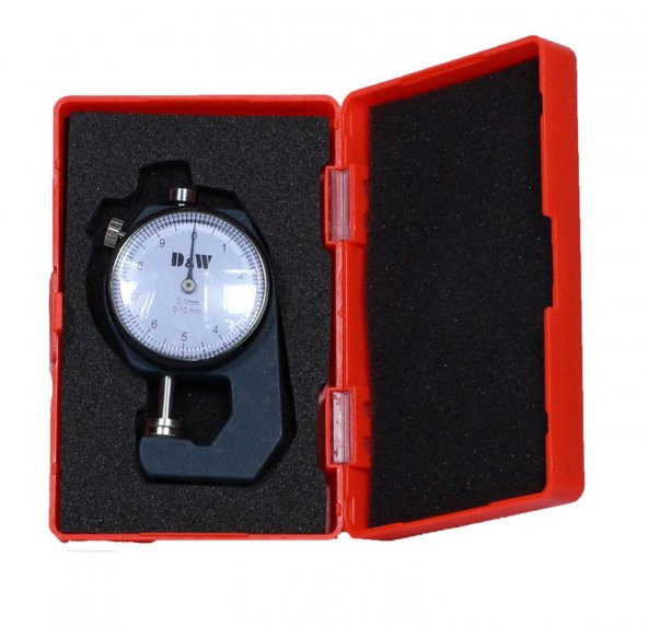 DW 4KKCTS Kalınlık Komparatörü Kumpas Cep Saat Tipi 0.1mm-10 mm - 5