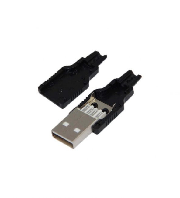 USB A ERKEK SOKET LEHİMLENEBİLİR MODEL (IC-264A) - 1