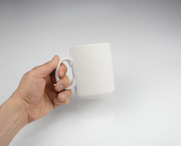 Silindir Kupa | Seramik Bisküvi (Ham Ürün) ürün görseli