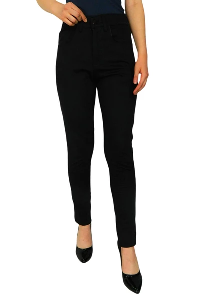 Kadın Kanvas Pantolon Yüksek Bel BGL-ST01558 - Resim 2