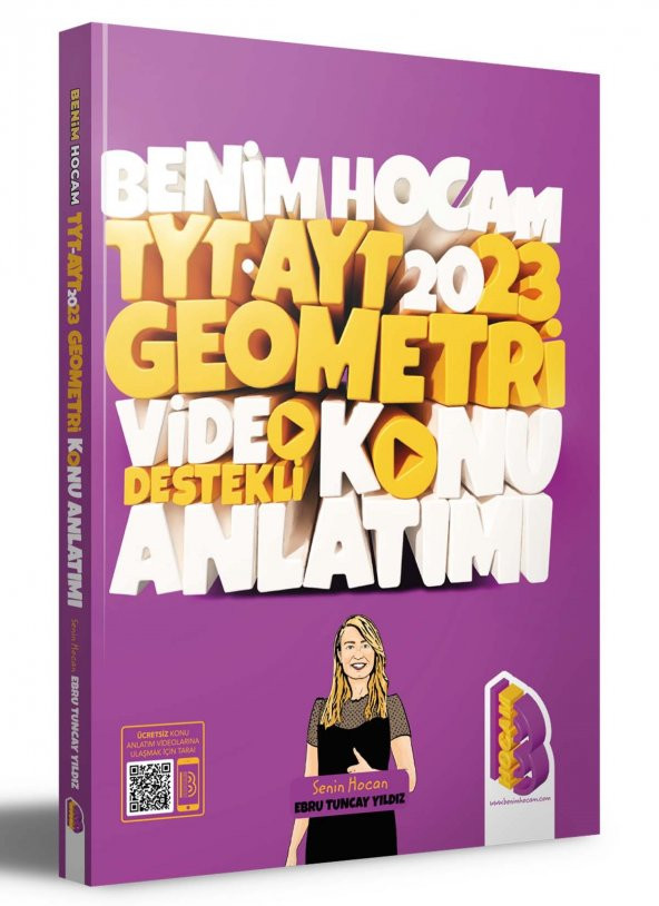 Benim Hocam 2023 TYT AYT Geometri Video Destekli Konu Anlatımı
