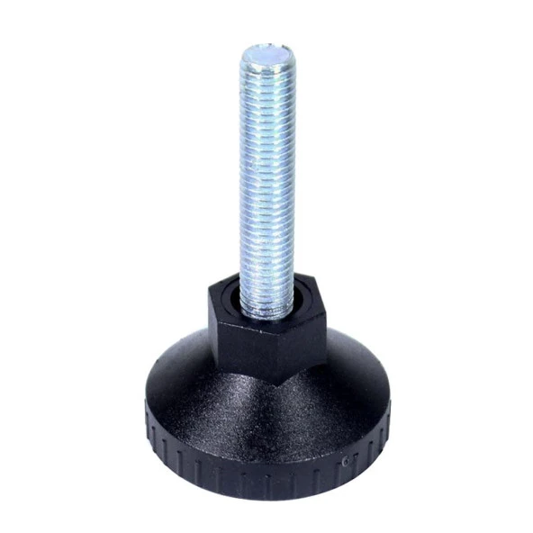 Rotil Ayak M10 55 mm Siyah Profil Ayağı 8 cm