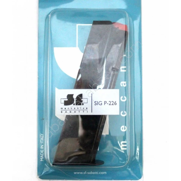 Sabatti Sig Sauer P226 Yedek Şarjör 15+1 Siyah
