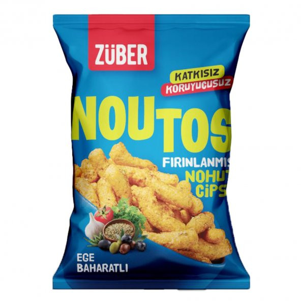 Noutos Fırınlanmış Nohut Cipsi Ege Baharatlı 55 g