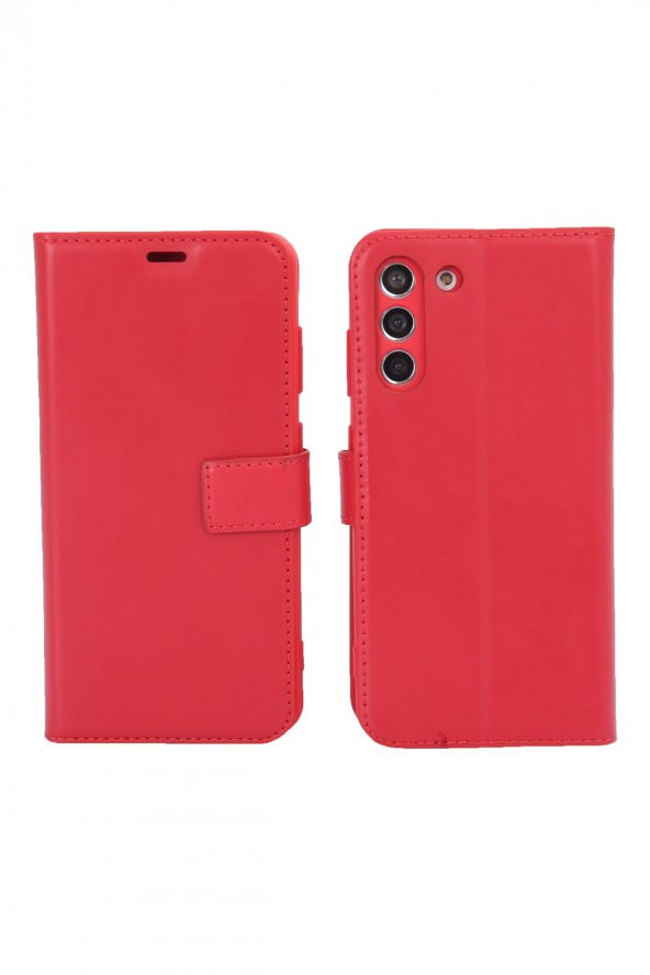 Samsung Galaxy S21 FE Uyumlu Cüzdanlı ve Kapaklı Kılıf - 10