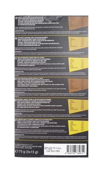 Tail Paws Molly Tavuklu Sıvı Kedi Ödülü 15gr (5'li) - Resim 2