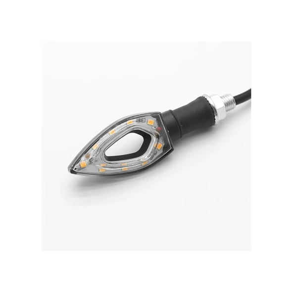 Sinyal Led Delikli Siyah (sarı Işık) E Belgeli - Resim 3