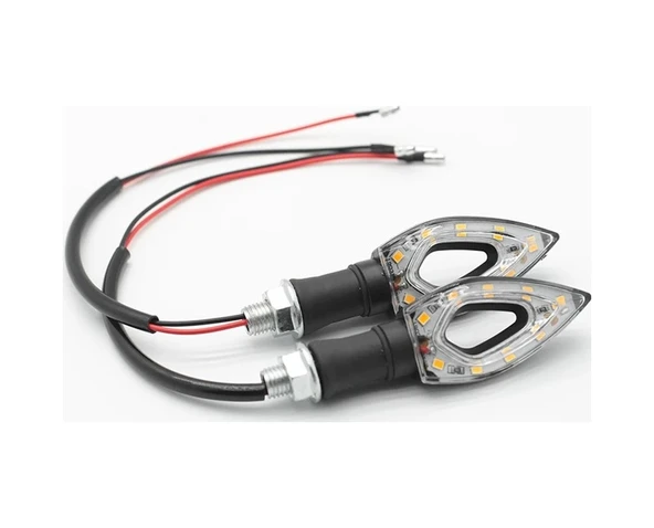 Sinyal Led Delikli Siyah (sarı Işık) E Belgeli ürün görseli