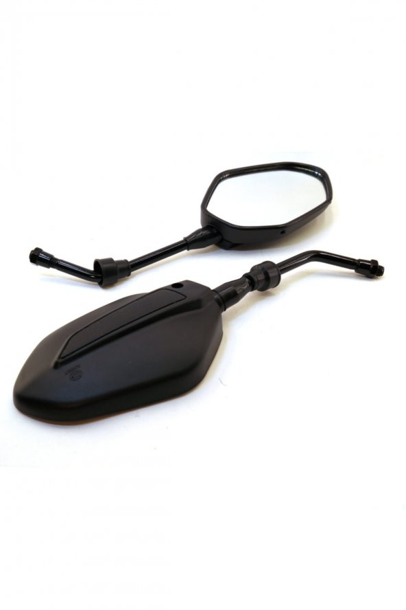 Motosiklet - 4021 Ayna Düz Plastik 10mm - 4