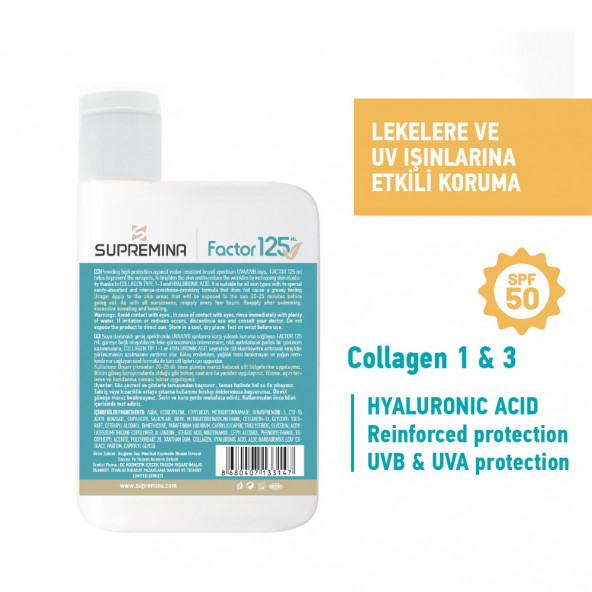 Supremina Factor Pigmenta SPF50 125 ml - 2