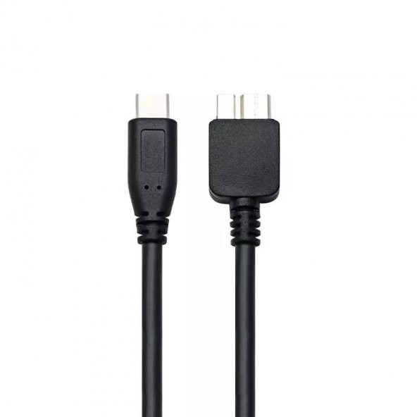 PrimeX PX-610 1.5 Metre TYPE C to Micro USB B Kablo, Type C Harici Harddisk kablosu, Type C Micro b Kablo, Type C USB b Kablo - 2