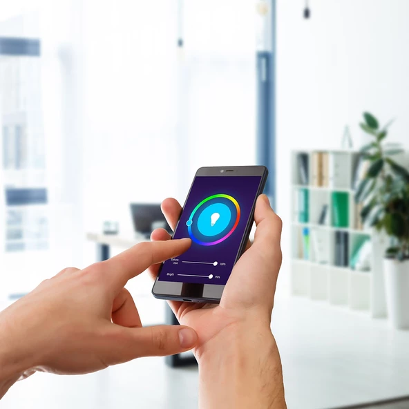 S-LINK SWAPP SL-RGB9 SMART / AKILLI RGB LAMBA / AMPUL 9W 50HZ 800LM WIFI TUYA DESTEKLİ - 5