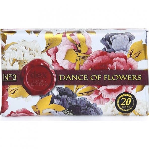 Dex Luxury Serisi No : 3 Dance Of Flowers Sabun 150 gr-8694965531352