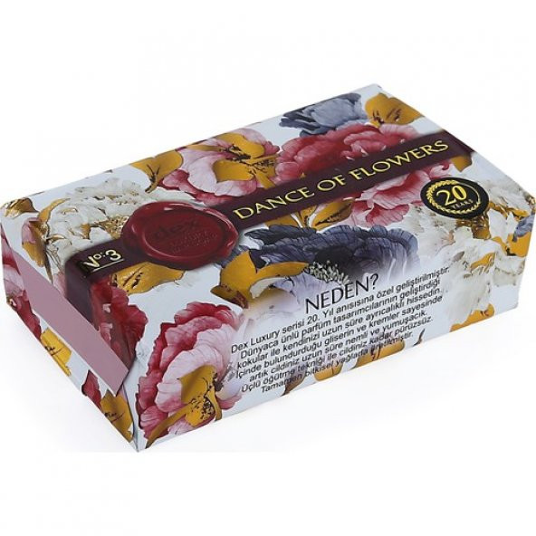 Dex Luxury Serisi No : 3 Dance Of Flowers Sabun 150 gr-8694965531352 - 3