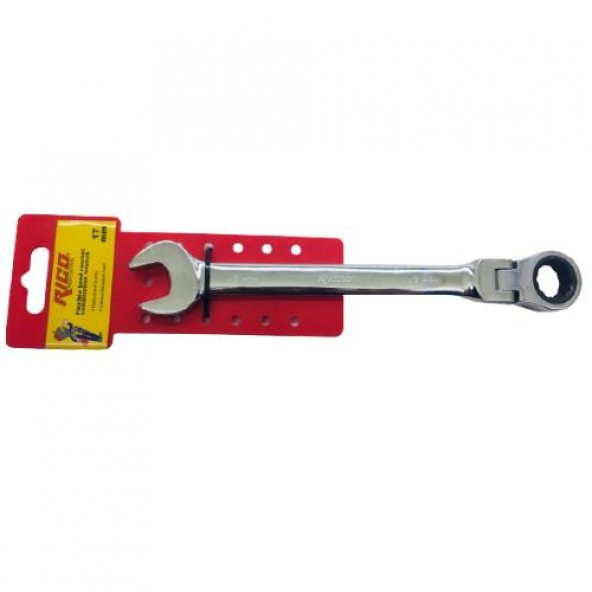 Rico RC1029 Cırcırlı Mafsallı Kontra Kombine Anahtarı 17Mm - 3
