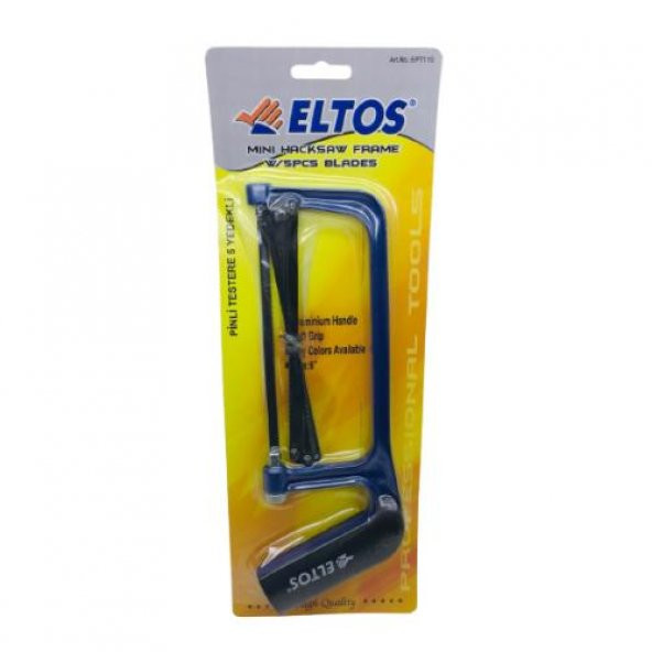Eltos EPT110 Pimli Kıl Testere Kolu 5 Adet Yedek Ağızlı - 2