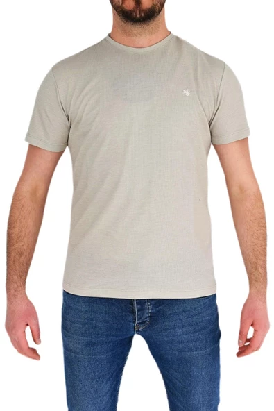 Erkek Sıfır Yaka Tişört Ottoman BGL-ST01890 - Resim 7