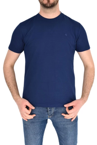 Erkek Sıfır Yaka Tişört Ottoman BGL-ST01890 - Resim 4