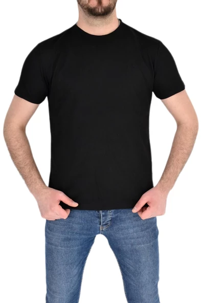 Erkek Sıfır Yaka Tişört Ottoman BGL-ST01890 - Resim 3