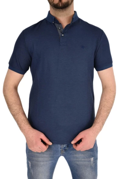 Erkek Gömlek Yaka Tişört Waffle BGL-ST01943 ürün görseli