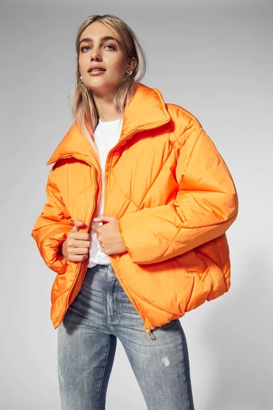 ONLY Bayan Oversize Şişme Mont 15242558