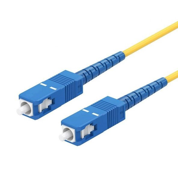 Fiber Optik SC - SC Single Mode 2 mm Patch Kablo - 5 Metre