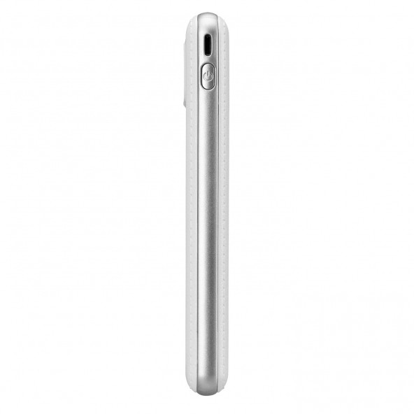 S-link IP-G10W 10000mAh LCD Göstergeli Kablosuz Powerbank Beyaz Taşınabilir Pil Şarj Cihazı - 3
