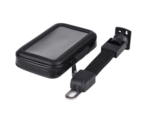 Bisiklet Motosiklet Scooter Atv Telefon Tutucu Fermuarlı Ayna - Resim 5