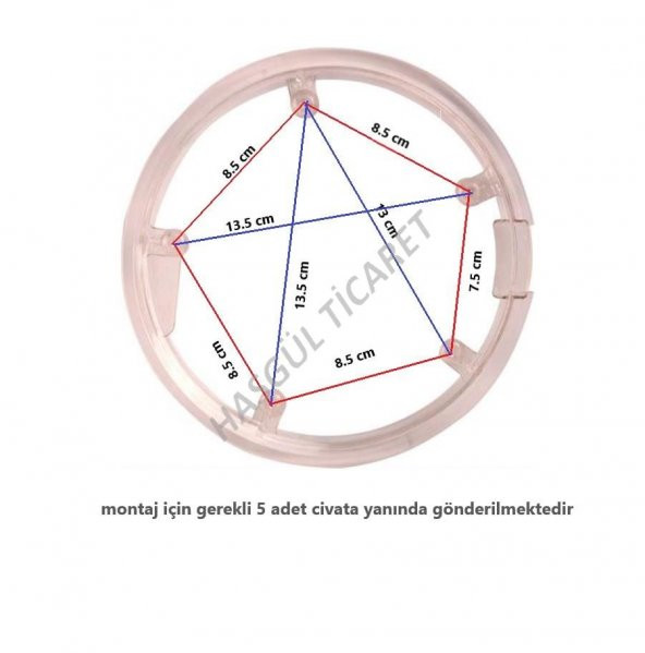 Hsgl Bisiklet 5 Delikli Aynakol Muhafaza Civatası Yanında Montaj İçin Bisiklet Aksesuar - 3