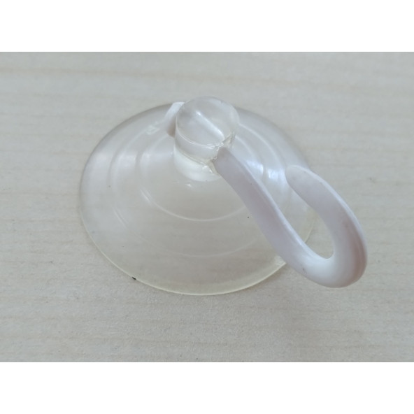 VANTUZ KANCALI ŞEFFAF 4CM (TANE FİYATI) ÖPÜCÜK - VAKUM ASKILI