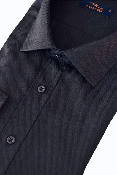 Erkek Uzun Kol Gömlek Silim Fit Armürlü BGL-ST01909 - Resim 12