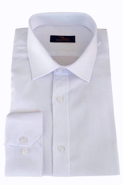 Erkek Uzun Kol Gömlek Silim Fit Armürlü BGL-ST01909 - Resim 5