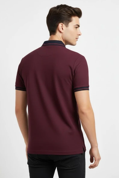 NAYKI ERKEK POLO YAKA JAKARLI T-SIHIRT 19068 - Resim 4
