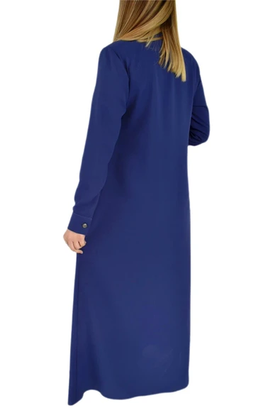 Kadın Ferace Yaka Model P3031 P3030 - Resim 11