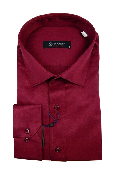 Erkek Slim Fit Gömlek 9901 009901 - Resim 3