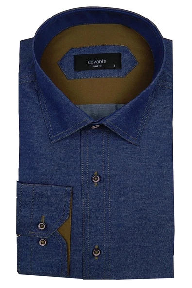 Erkek Slim Fit Gömlek Bgl-st00121 ürün görseli