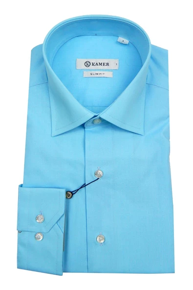 Erkek Slim Fit Gömlek 7004 007004 ürün görseli