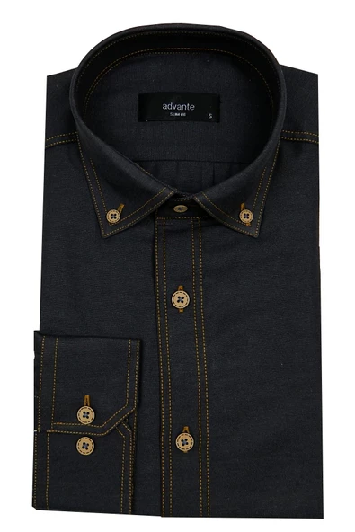 Erkek Slim Fit Gömlek Bgl-st00122 ürün görseli