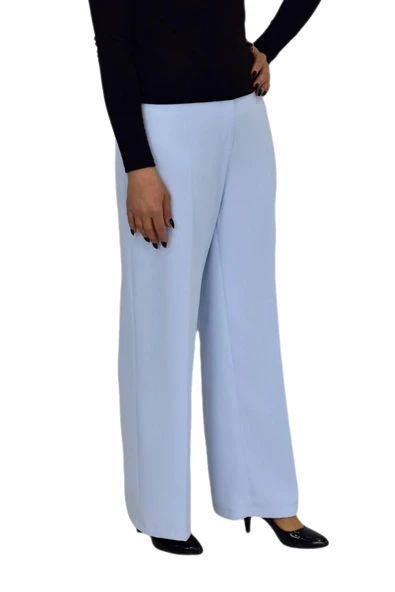 Kadın Kumaş Pantolon Korsaj Bel Klasik BGL-ST01364 - 8