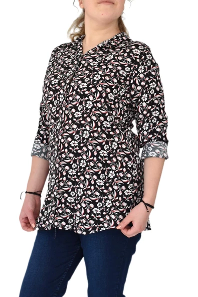 Kadın Gömlek Turuva Kol BGL-ST01139 - 6