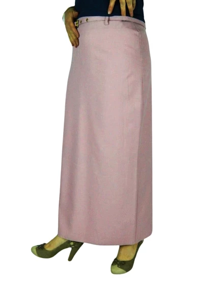 Kadın Kumaş Uzun Etek ZRV004 - Resim 6