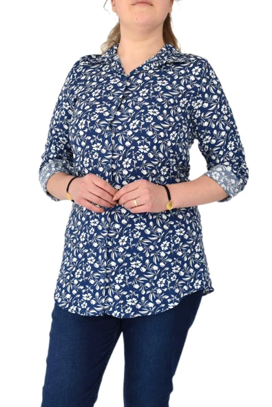 Kadın Gömlek Turuva Kol BGL-ST01139 - 4