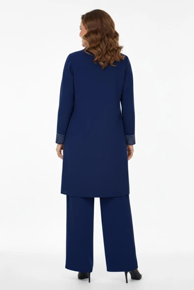 Kadın Ikili Kombin Takım Ferace Kap P5051 - Resim 10