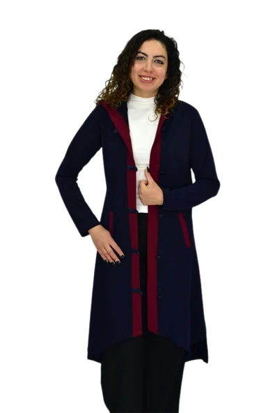 Kadın Kapşonlu Kap Kombinli N063 ürün görseli