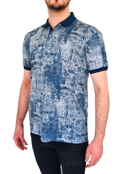 Erkek Polo Yaka Tişört 3515 - Resim 6